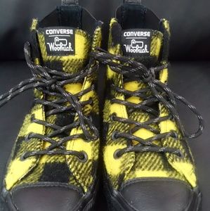 Converse hi top Woolrich